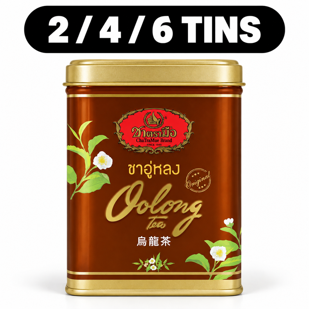 ChaTraMue Oolong Tea – 20 Sachets Metal Tin bundle options
