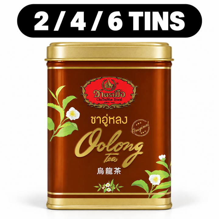 ChaTraMue Oolong Tea – 20 Sachets Metal Tin bundle options