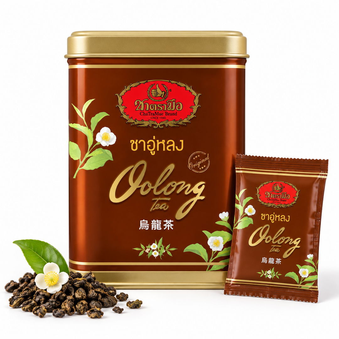 ChaTraMue Oolong Tea – 20 Sachets Metal Tin product detail
