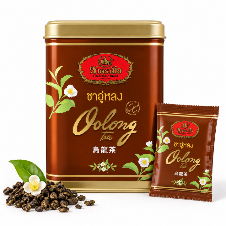 ChaTraMue Oolong Tea – 20 Sachets Metal Tin product detail