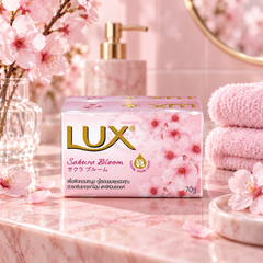 LUX Sakura Bloom Bar Soap 70g lifestyle
