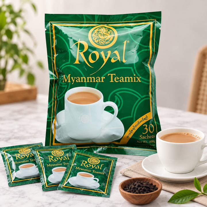 Royal Myanmar Tea Mix 600g – 30 Sachets product detail