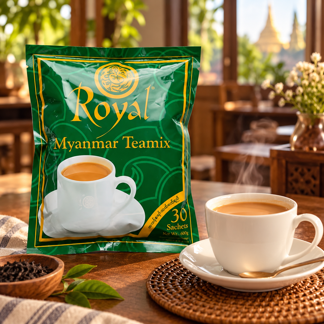 Royal Myanmar Tea Mix 600g – 30 Sachets lifestyle