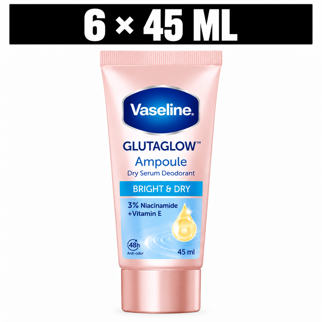 Vaseline GlutaGlow Bright & Dry 6 x 45 ml