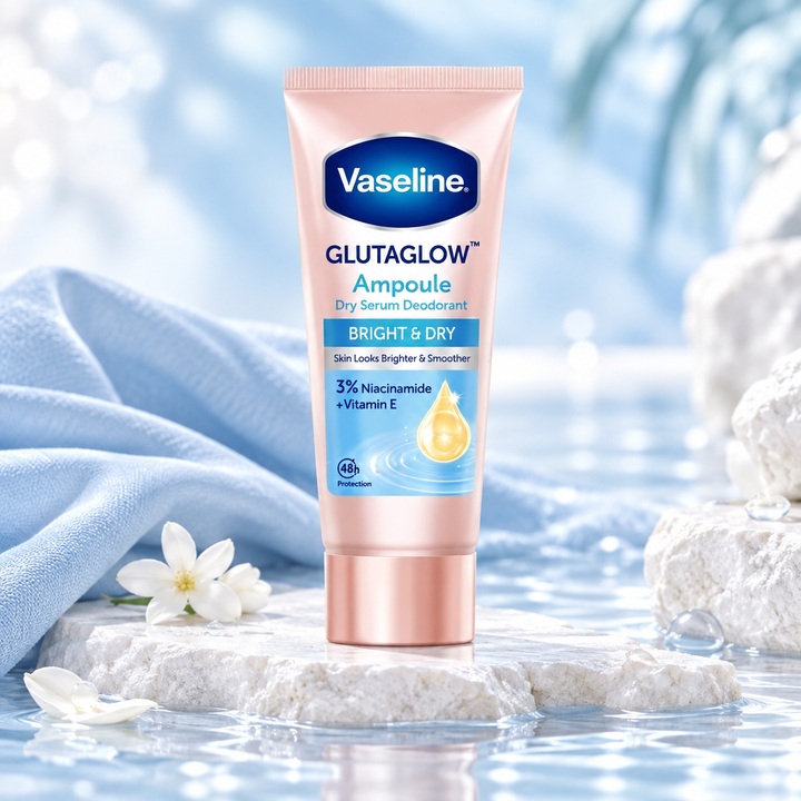 Vaseline GlutaGlow Bright & Dry lifestyle