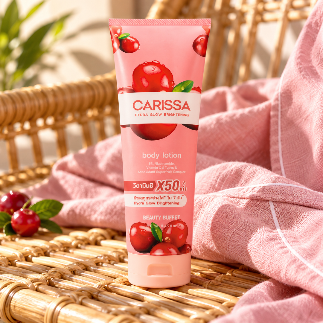 Beauty Buffet Carissa Hydra Glow Brightening Body Lotion – 250 ml — retail product reference