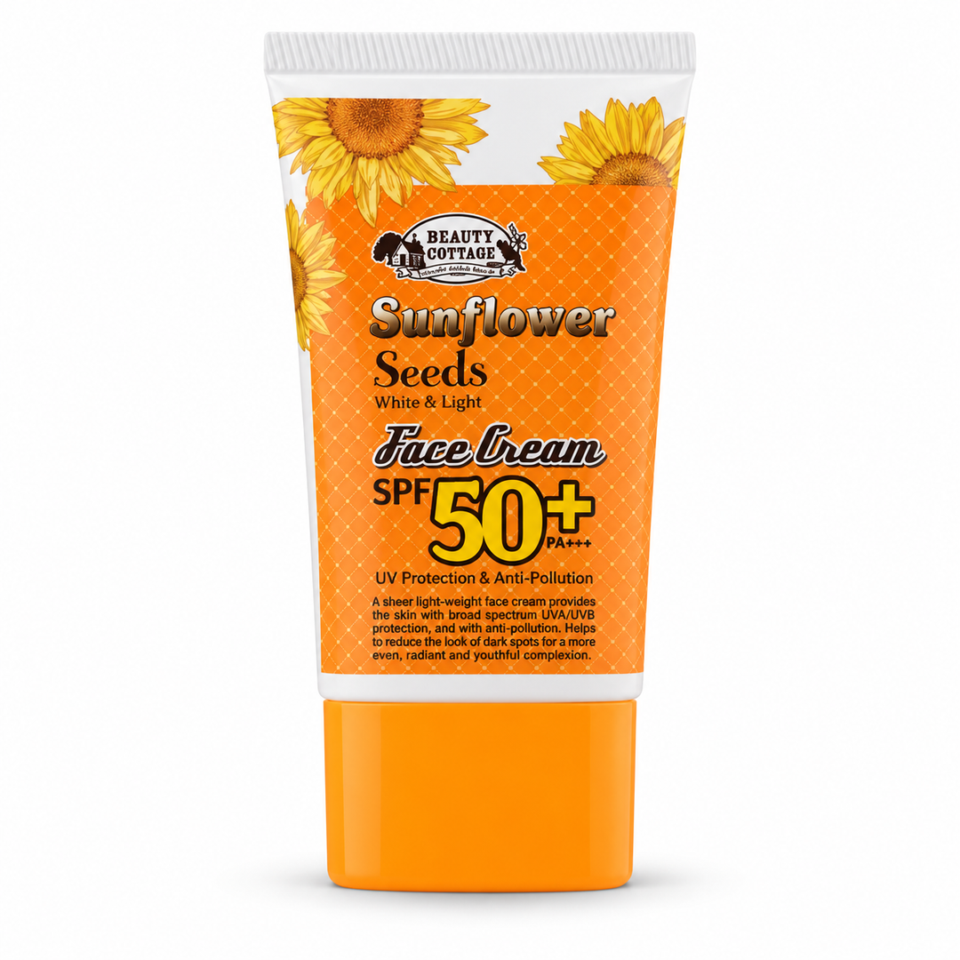 Beauty Cottage Sunflower Seeds White & Light Face Cream SPF50+ PA+++ 30 g — retail product reference