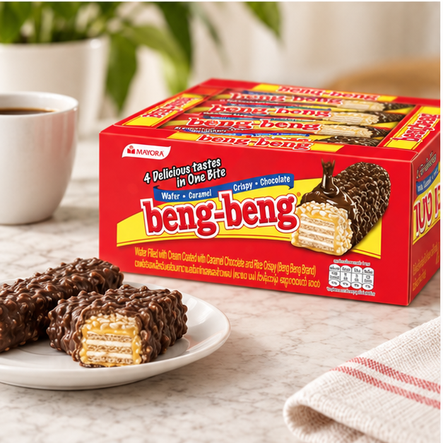 Beng-Beng Chocolate Wafer Bars – lifestyle