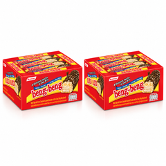 Beng-Beng Chocolate Wafer Bars — 2 Boxes × 12 Bars (20 g Each) — exact retail quantity