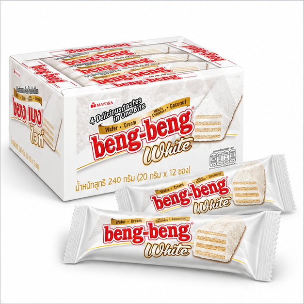 Beng-Beng White box and individually wrapped bars