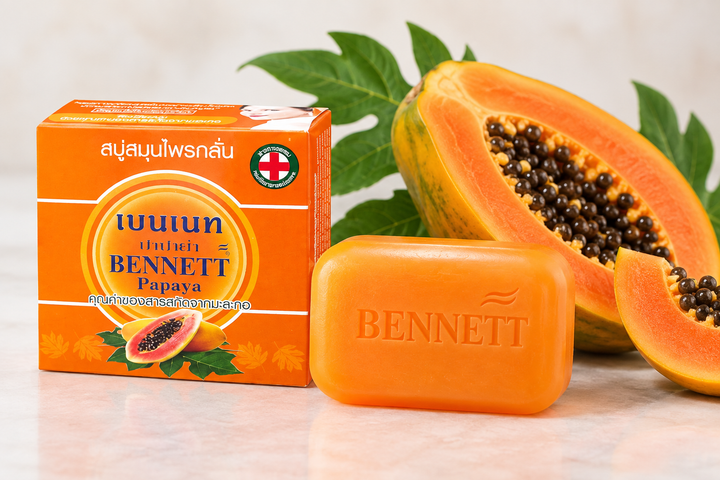 Bennett Papaya Soap lifestyle view