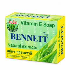 Bennett Vitamin E Aloe Vera Soap 130 g clean product view