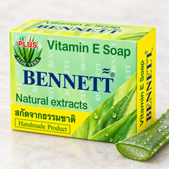 Bennett Vitamin E Aloe Vera Soap 130 g with aloe