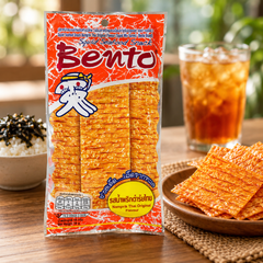 Bento Namprik Thai Original Squid Snack — 6 × 18 g — cafe
