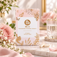 BE.U Dietary Supplement 30 capsules lifestyle