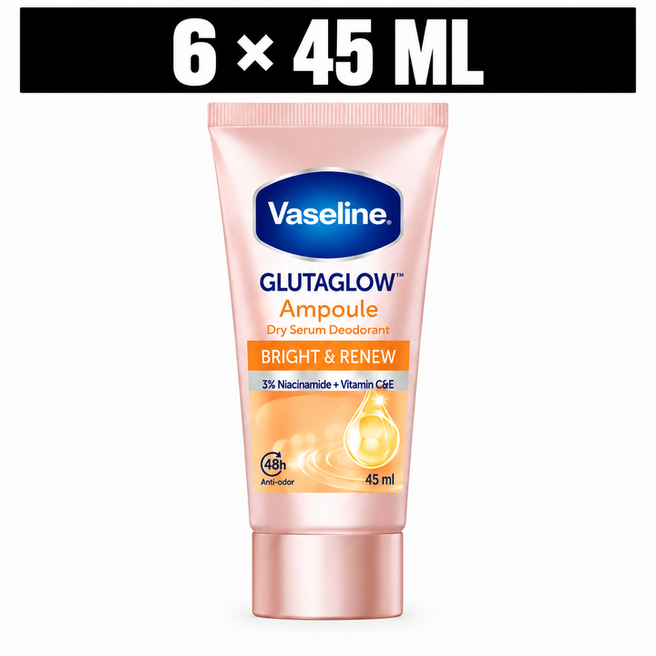 Vaseline GlutaGlow Bright & Renew 6 x 45 ml