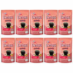 Beauti Srin Detoxi Americano Black Coffee — 10 Packs | 10 × 4 g Sachets Each – 10 complete retail units