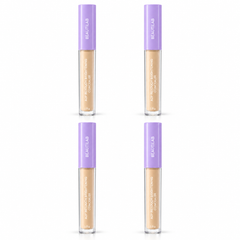 BEAUTILAB A2P Retouch Brightening Concealer — 02 Light-Medium — 4 Tubes | 2.5 g Each – 4 complete retail units