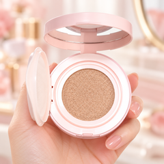 CANMAKE Fit Glow Cushion — product lifestyle photograph