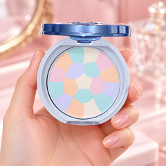 CANMAKE Illuminating Finish Powder Abloom — product lifestyle photograph