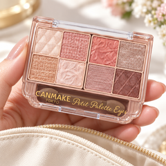 CANMAKE Petit Palette Eyes — product lifestyle photograph