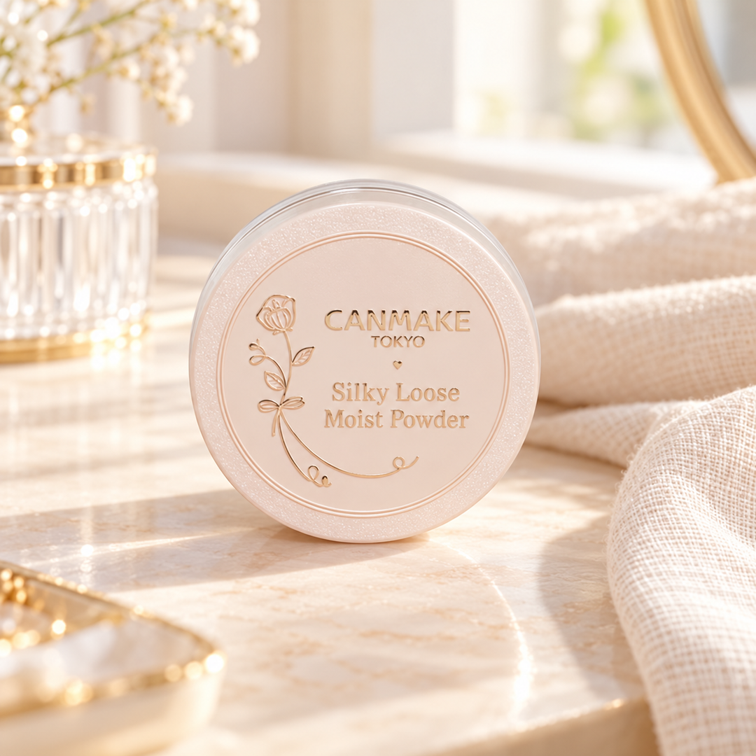 CANMAKE Silky Loose Moist Powder — product detail