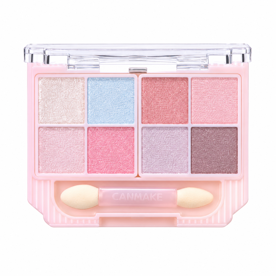 CANMAKE Petit Palette Eyes Sparkling | 1 Pack | 2.4 g — one retail unit