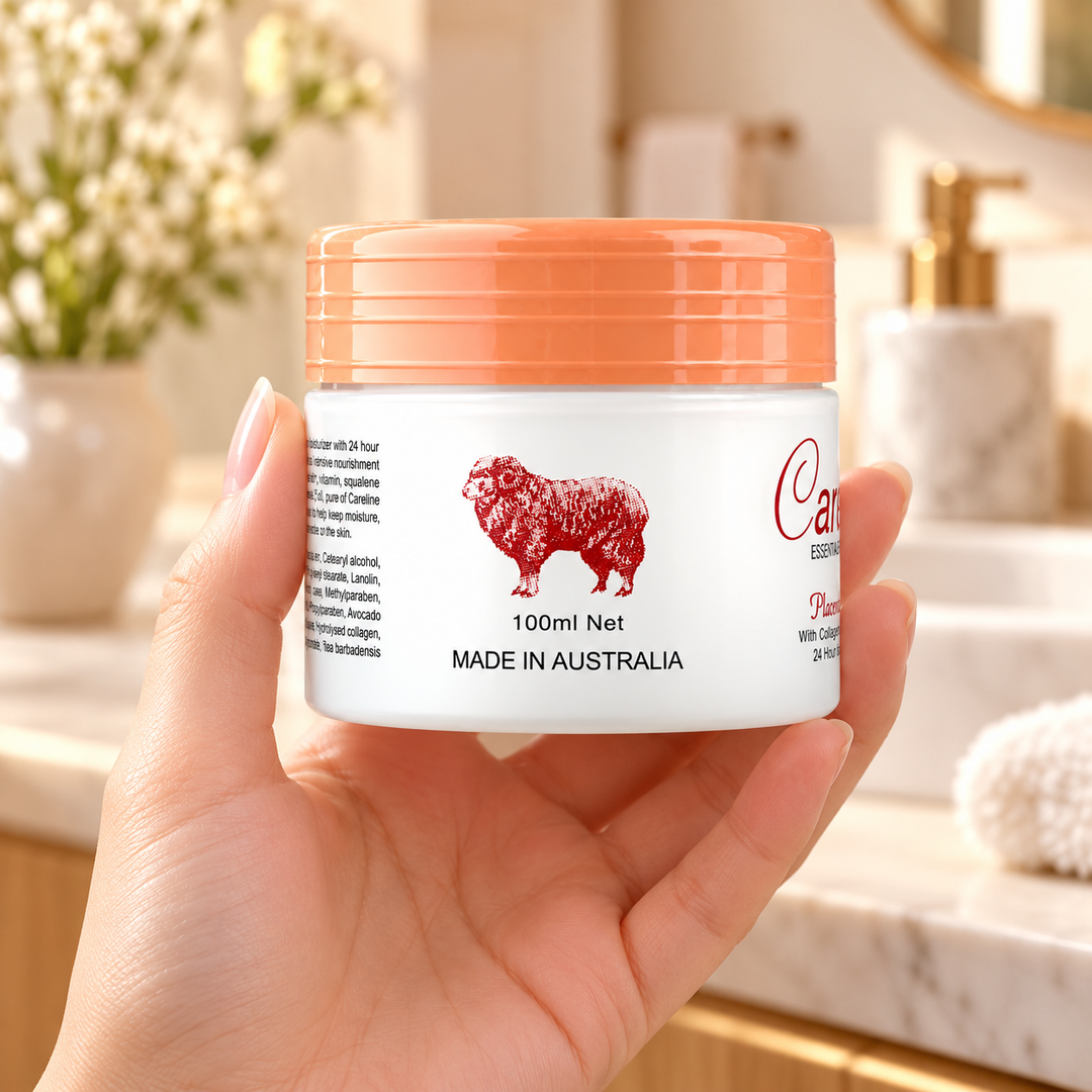 Careline Placenta Cream with Collagen & Vitamin E 100ml