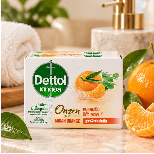 Dettol Onzen Mikan Orange soap lifestyle