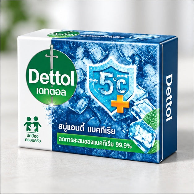 Dettol Icy Crushed soap detail
