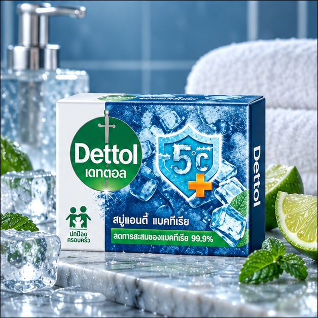 Dettol Icy Crushed soap lifestyle