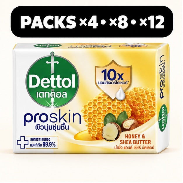 Dettol Proskin Honey and Shea Butter soap 60 g
