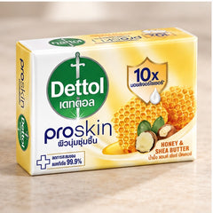 Dettol Proskin Honey and Shea Butter soap detail