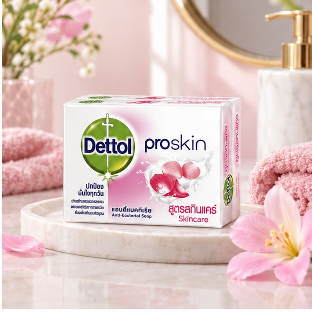 Dettol Proskin Replenishing soap lifestyle