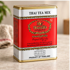 ChaTraMue Original Thai Tea tin detail