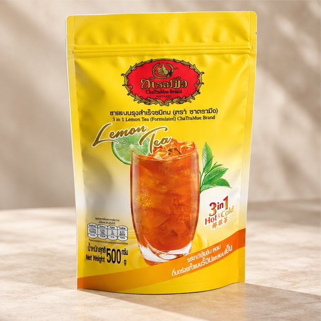 ChaTraMue Lemon Tea pouch detail