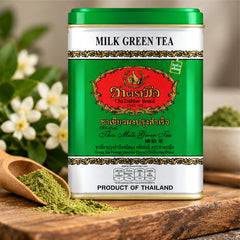 ChaTraMue Milk Green Tea – 50 Tea Bags ×2 — detail