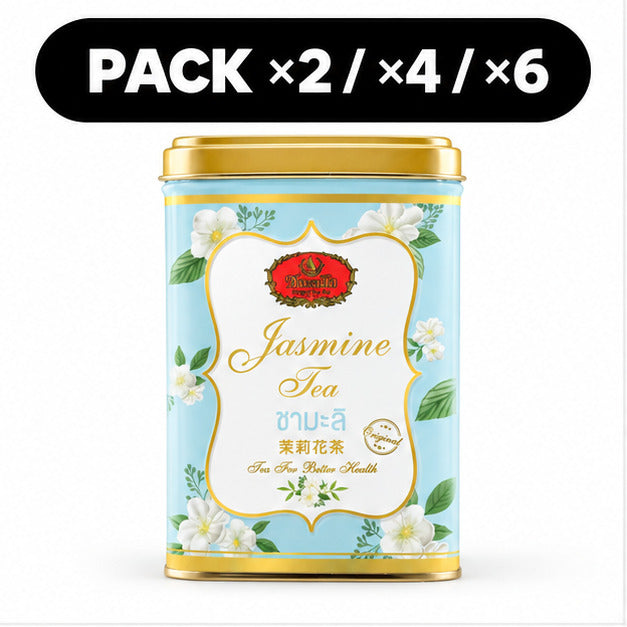 ChaTraMue Jasmine Tea – 40 Tea Bags per Tin — cover