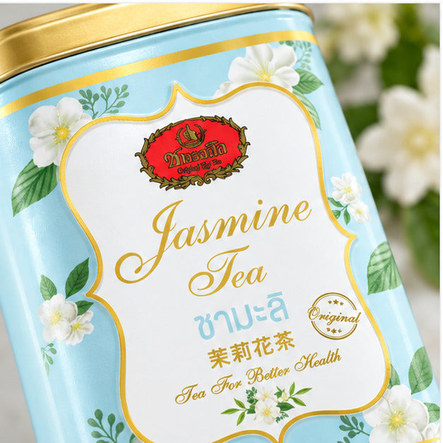ChaTraMue Jasmine Tea – 40 Tea Bags per Tin — detail
