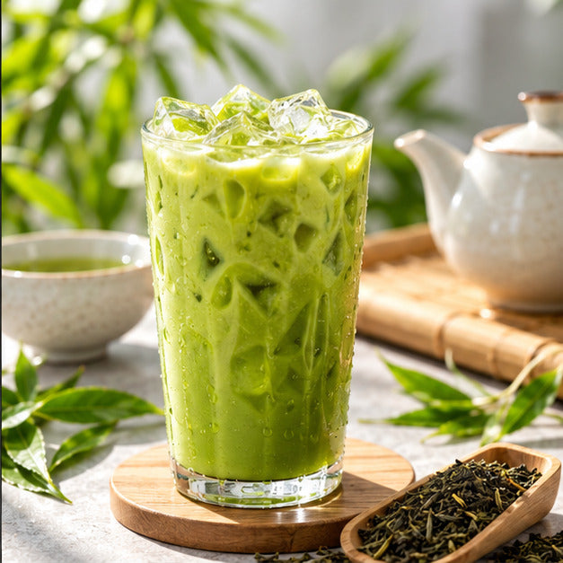 ChaTraMue Green Tea 200g – Bags + Filter — lifestyle