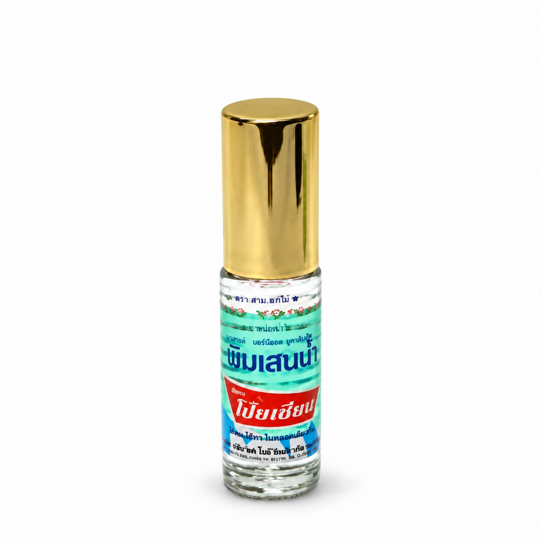 Poy-Sian Pim-Saen Balm Oil Roll-On – 6 Bottles × 5 cc