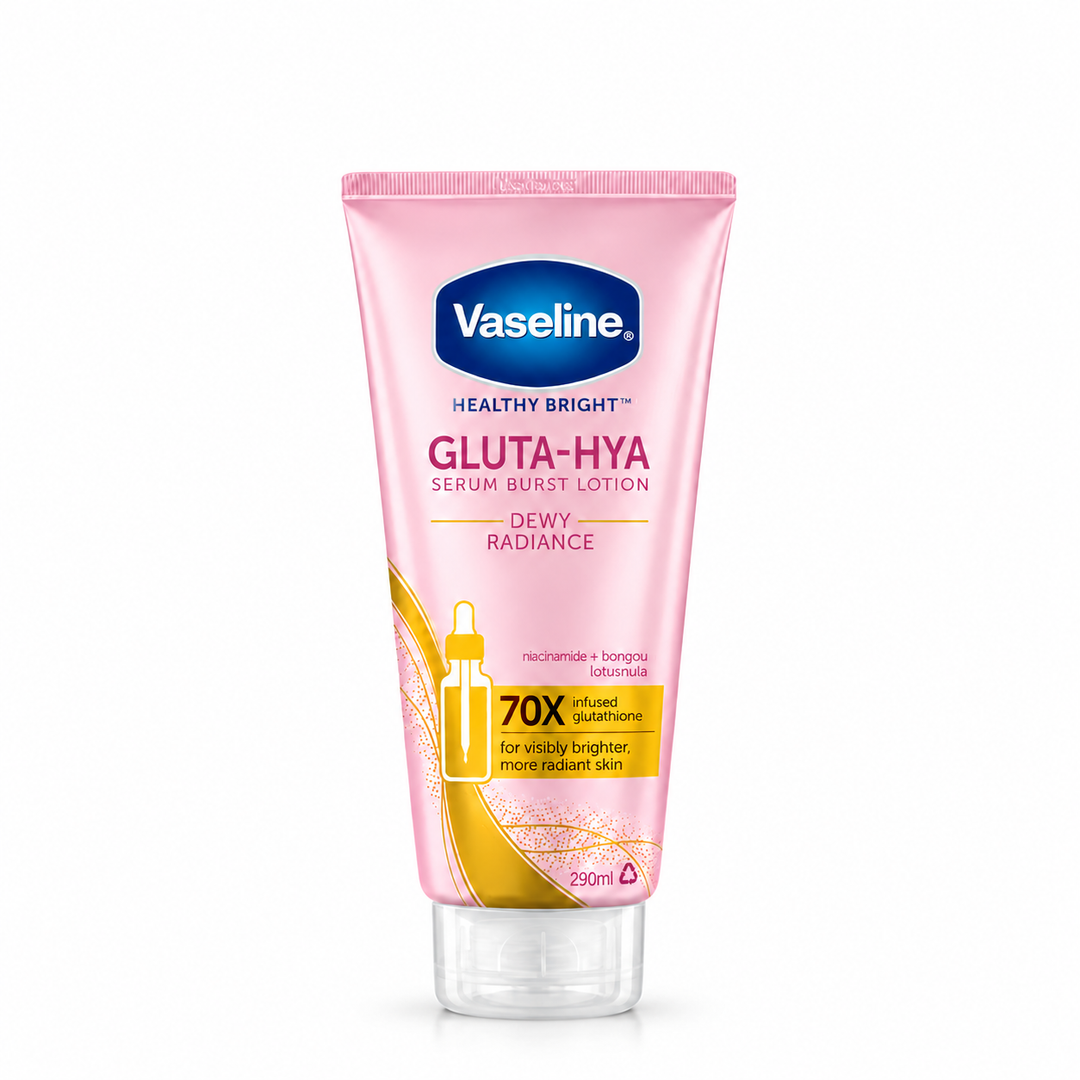 Vaseline Healthy Bright Gluta-Hya Dewy Radiance Lotion – 2 × 290ml