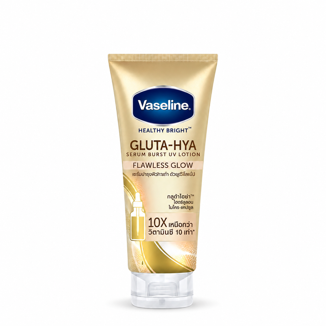 Vaseline Healthy Bright Gluta-Hya Flawless Glow UV Lotion – 2 × 290ml