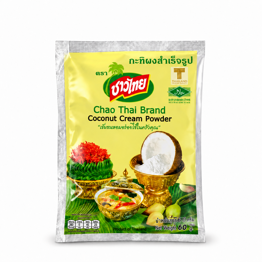 Chao Thai Coconut Cream Powder 60g — 1 retail unit shown