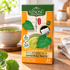 Ranong Tea Plus Mulberry Tea Original 25 Tea Bags × 2 g (50 g per Pack) — tea moment