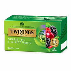 Twinings Green Tea & Forest Fruits 25 Tea Bags × 1.5 g (37.5 g per Pack) — product image