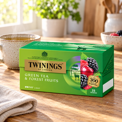Twinings Green Tea & Forest Fruits 25 Tea Bags × 1.5 g (37.5 g per Pack) — tea moment