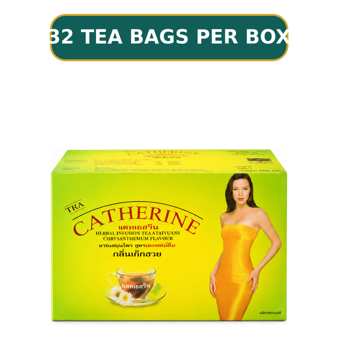 Catherine chrysanthemum herbal infusion box, 32 tea bags per box