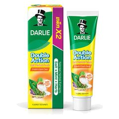 Darlie Double Action Salt Herbal Fresh Toothpaste 140 g | 1 Pack — 1 identical retail packages on a white background