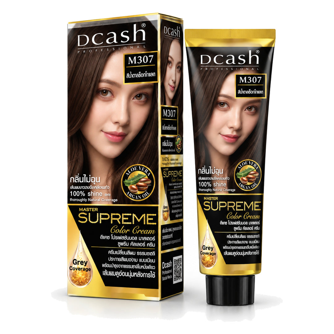 Dcash Master Supreme Color Cream M307 — 100 ml | 1 Pack — 1 identical retail packages on a white background